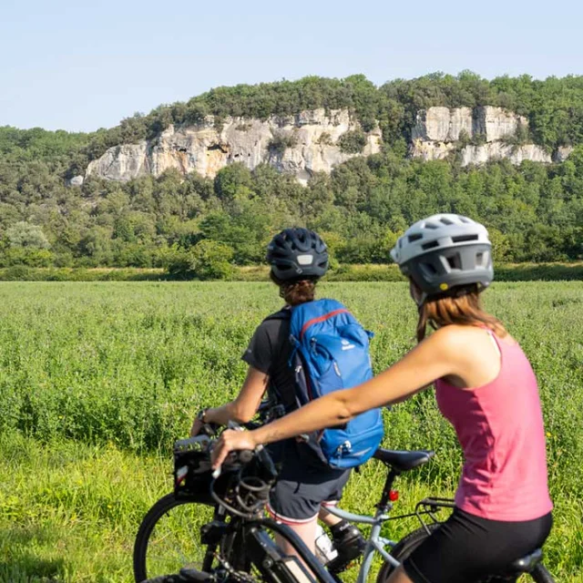 A Vélo sur la Voie Verte Les Eyzies