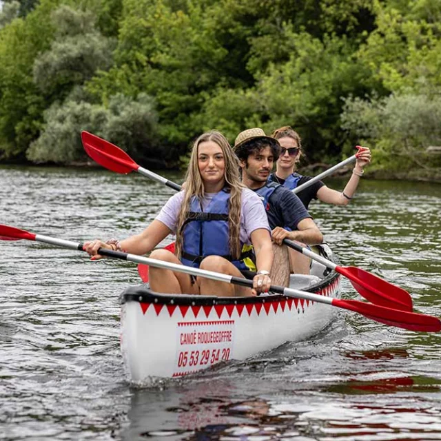 Canoë Roquegeoffre à Saint-Vincent-de-Cosse