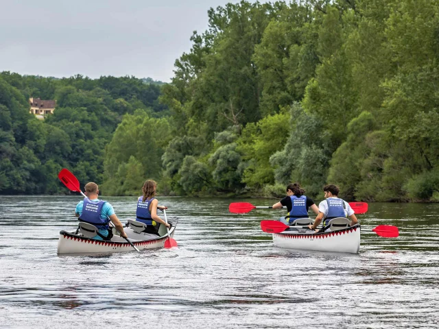 Canoë sur la Dordogne