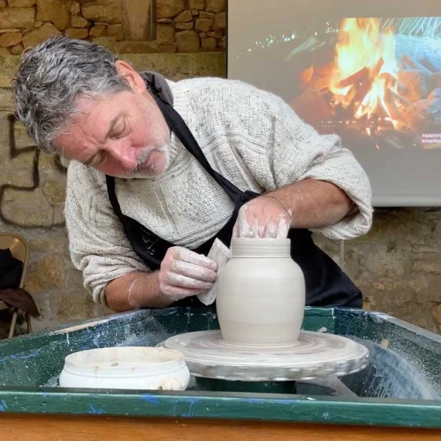 Francis Paponie : Atelier Un pas dans l’argile - Céramiste et Potier (Sainte-Nathalène)