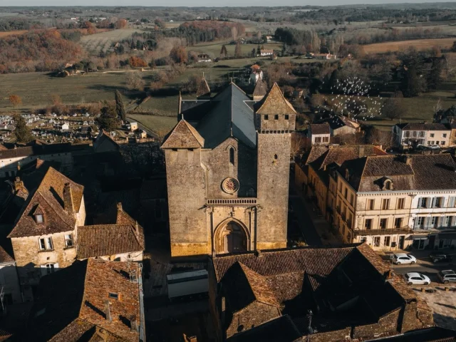 Vue aérienne Beaumontois en Périgord © Cuno De Bruin