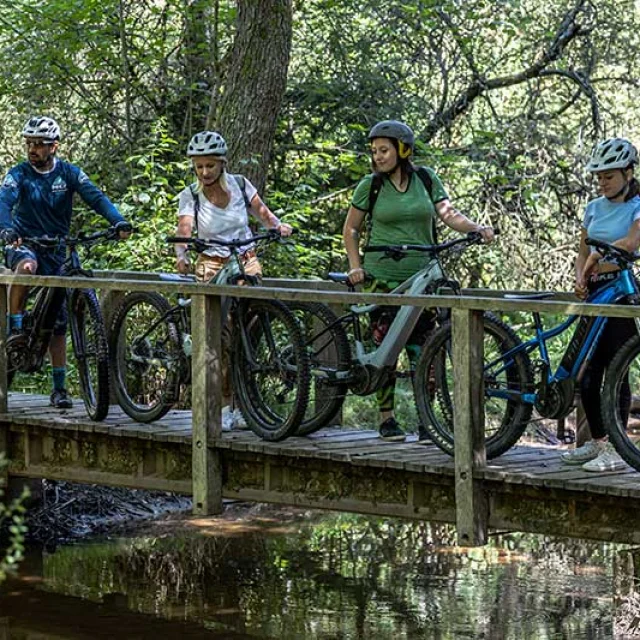 Randonnée à vélo dans le Parc naturel régional Périgord Limousin