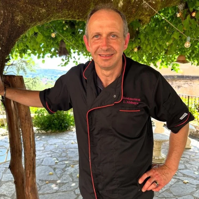 Jérôme Lecomte - Restaurant de l'Hôtel de l'Abbaye à Saint-Cyprien