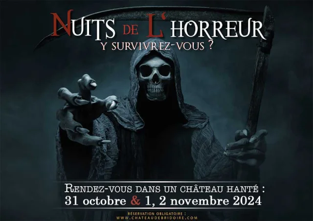 Nuits Halloween Chateau Bridoire