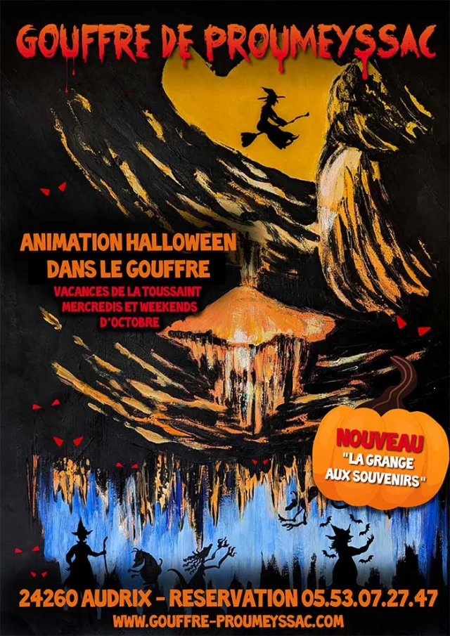 Affiche Proumeyssac Halloween A3 2