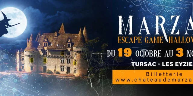 Bandeau Halloween Chateau Marzac