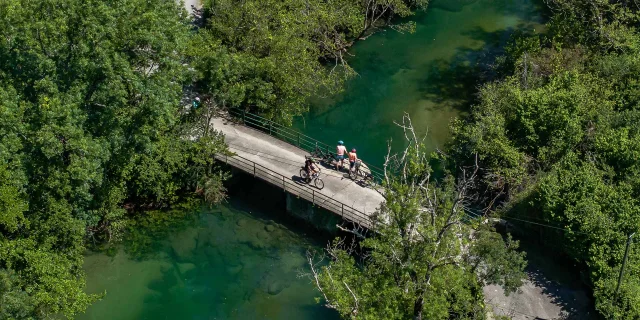 Balade à vélo dans la vallée du Céou