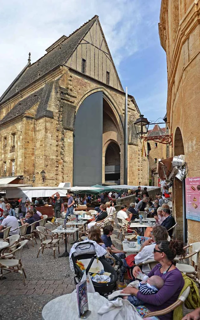 Marché couvert de Sarlat, ancienne église Sainte-Marie