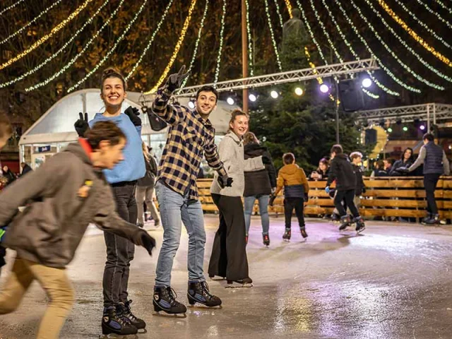 Patinoire de Noël à Périgueux