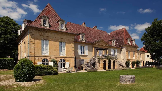 Hôtel Château les Merles à Mouleydier