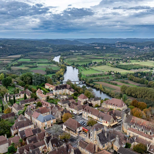 Village de Domme en Dordogne Périgord