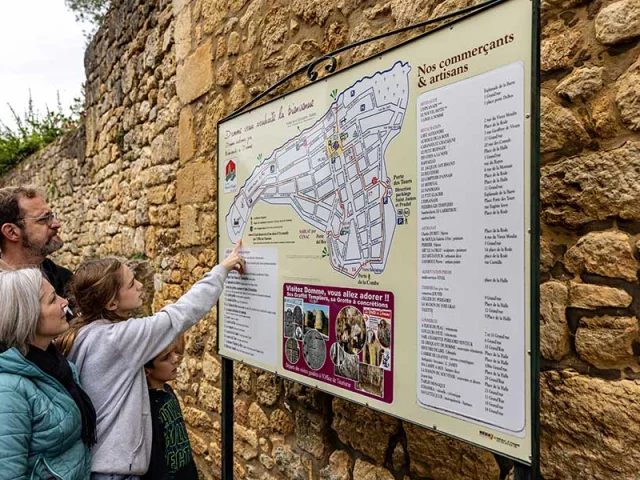 Village de Domme en Dordogne Périgord