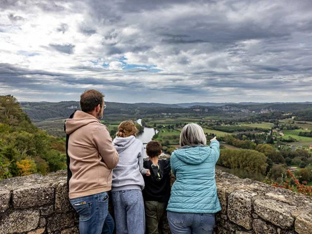 Village de Domme en Dordogne Périgord