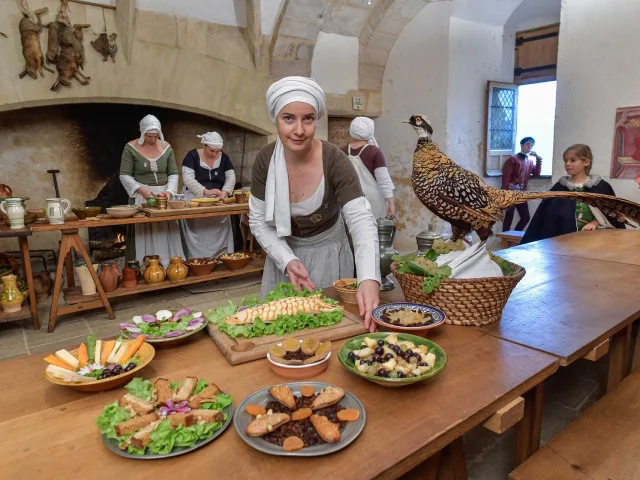 Visite animée sur l'art culinaire au Château de Castelnaud