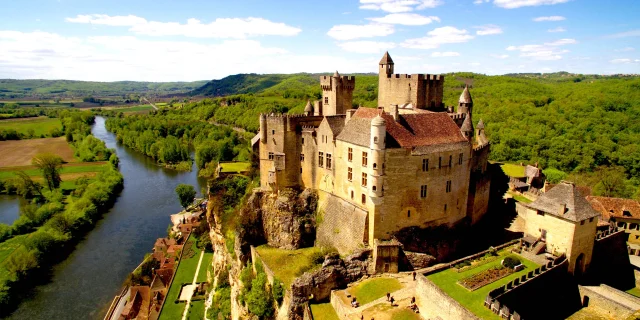 Beynac Vue Aerienne