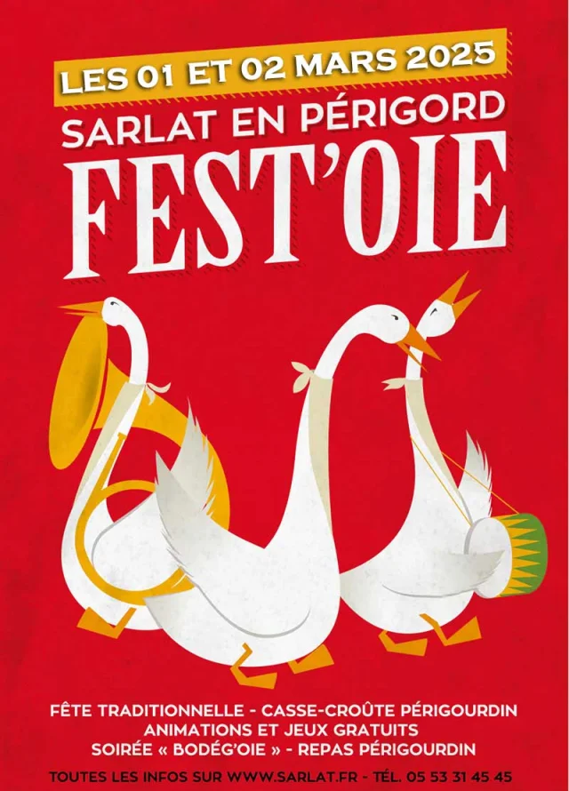 Festoie Sarlat 2025 Affiche