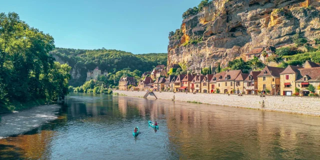 Canoë sur la Dordogne à La Roque Gageac