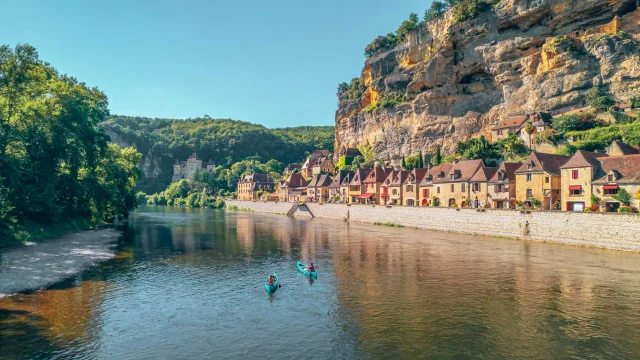 Canoë sur la Dordogne à La Roque Gageac