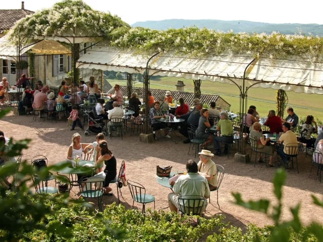 Terrasse Du Salon De The Laugery