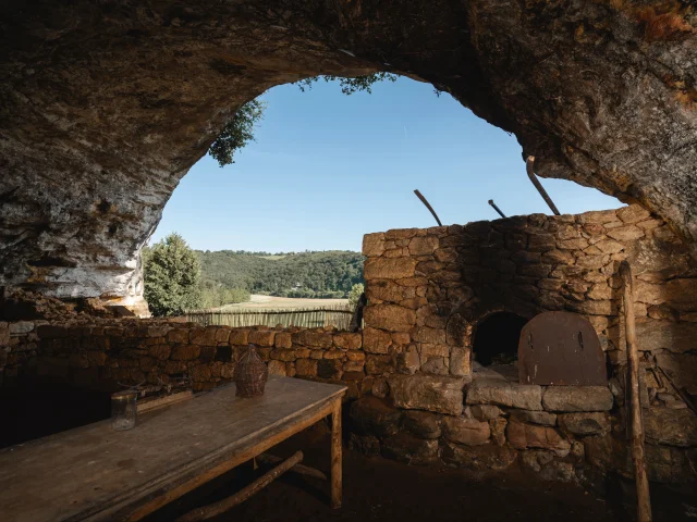 Village Troglodytique de la Madeleine Cuisine Troglodyte